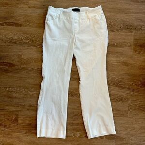 Women’s White Bootcut Pants Size 12p
